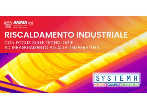 Corso riscaldamento industriale con focus sulle tecnologie ad irraggiamento ad alta temperatura