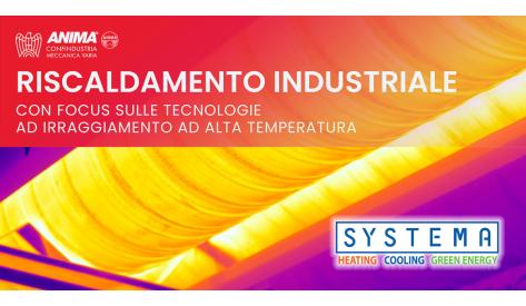 Corso riscaldamento industriale con focus sulle tecnologie ad irraggiamento ad alta temperatura