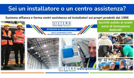 Diventa un Centro Assistenza Autorizzato Systema:<br>il tuo futuro è qui!