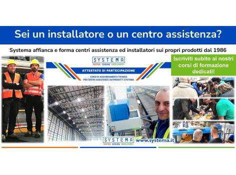 Diventa un Centro Assistenza Autorizzato Systema:<br>il tuo futuro è qui!