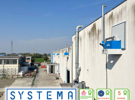 Systema installa un impianto radiante a condensazione da 1.460 kW