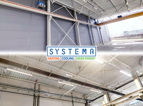 Systema approda nei paesi baltici con un impianto di riscaldamento radiante ad alta efficienza energetica!